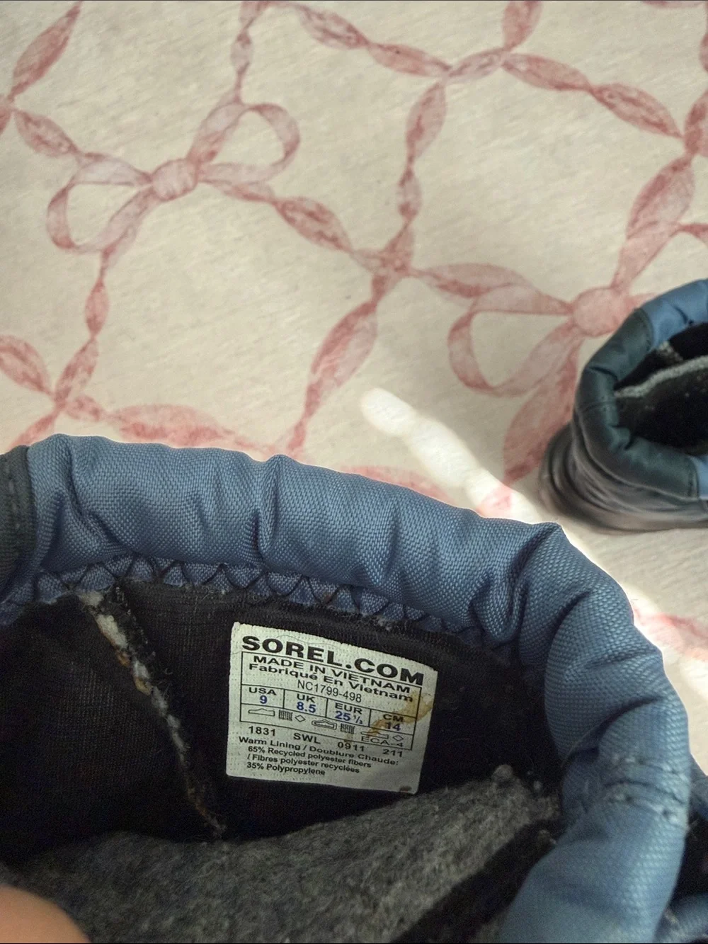 Sorel Kids Blue Winter Boots